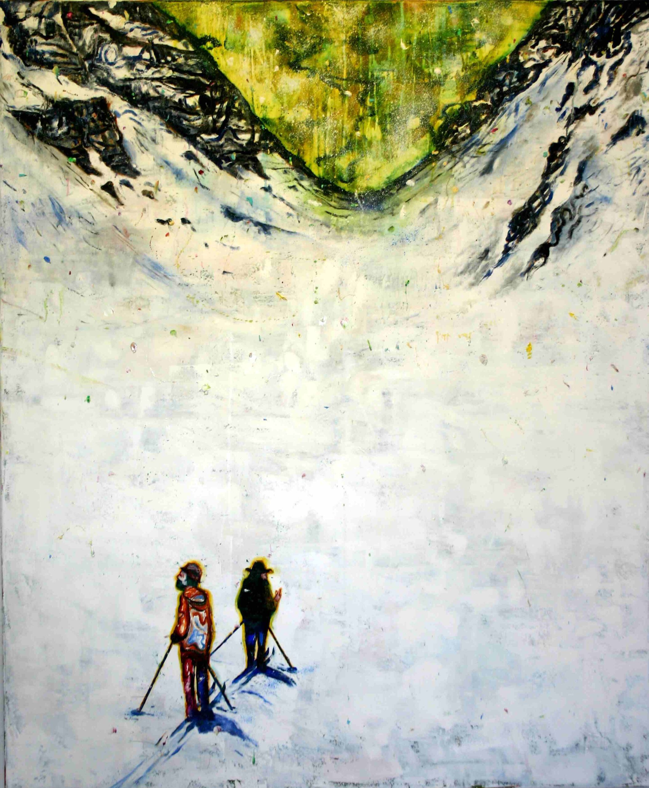 Olle Schmidt, Explorer 1, 2016, oil on canvas, 145 x 120 cm