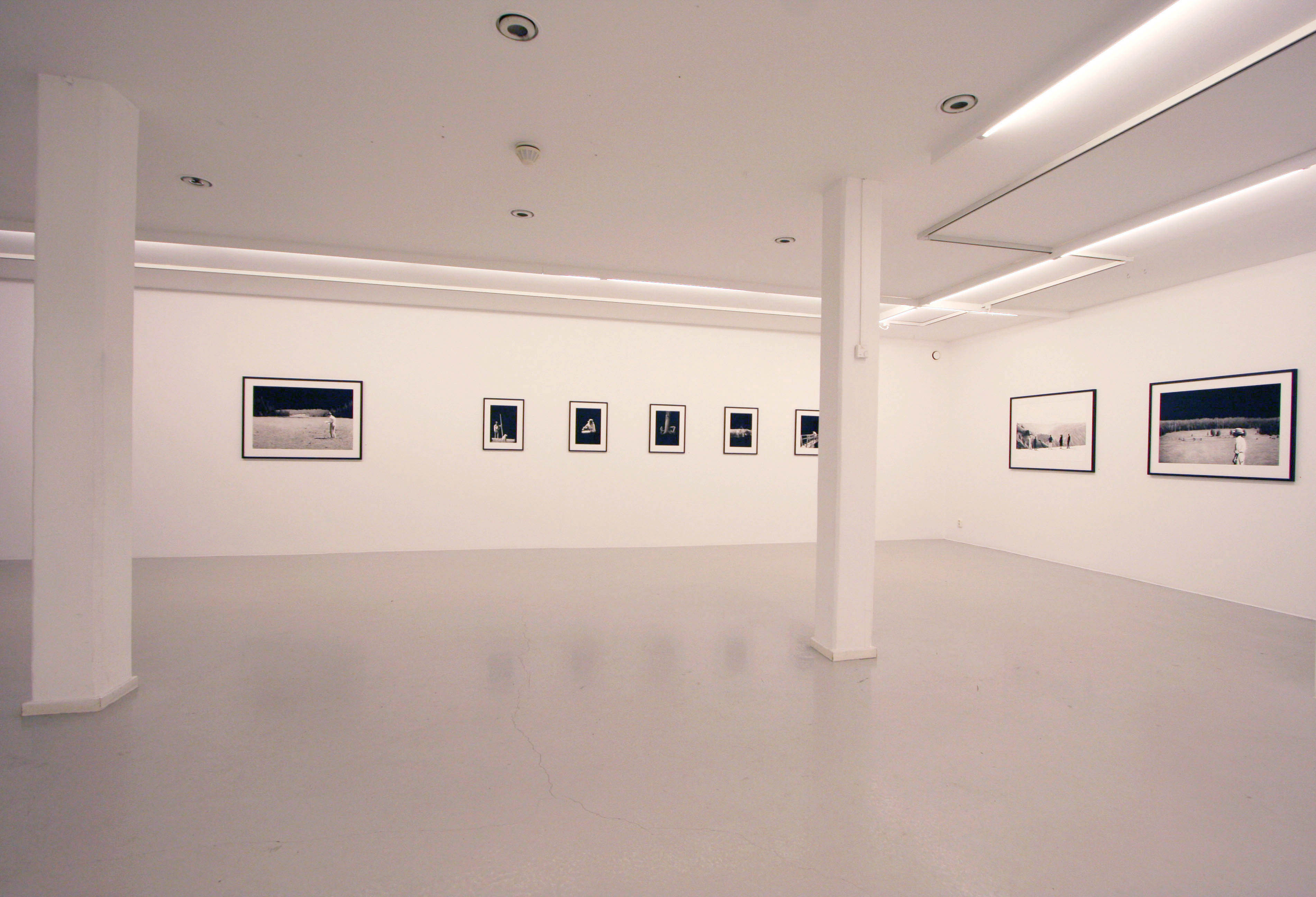 Erik Kihlbaum, Installation view, Circling the Point of Now, at Galleri Thomassen, 2015.