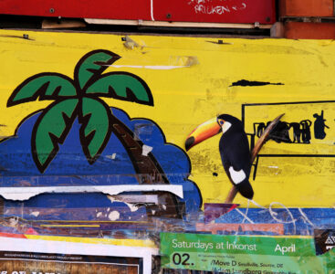 representation of artwork, id = Ramphastos Toco, Möllevångsgatan, Malmö
