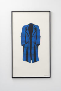 representation of artwork, id = The invisible man (blue)