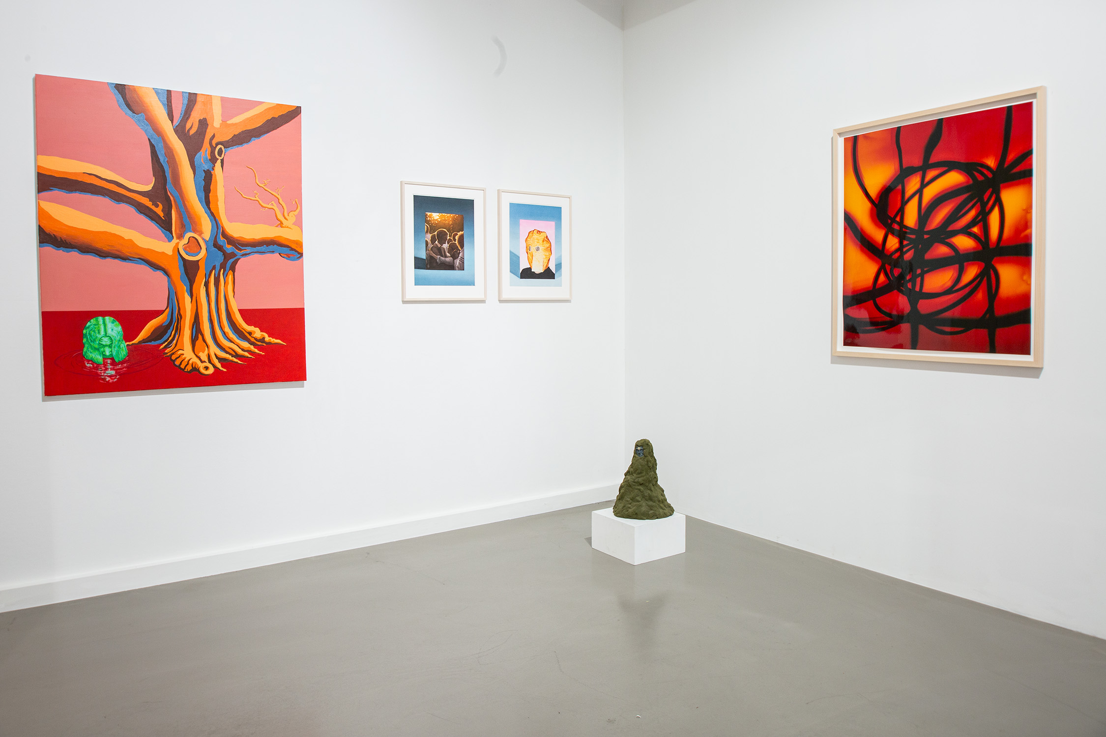 Galleri Thomassen, Johan Zetterquist, Erik Kihlbaum, Patrik Bengtsson, Erik Gustafsson, Foto Rebecca Eskilsson (5)